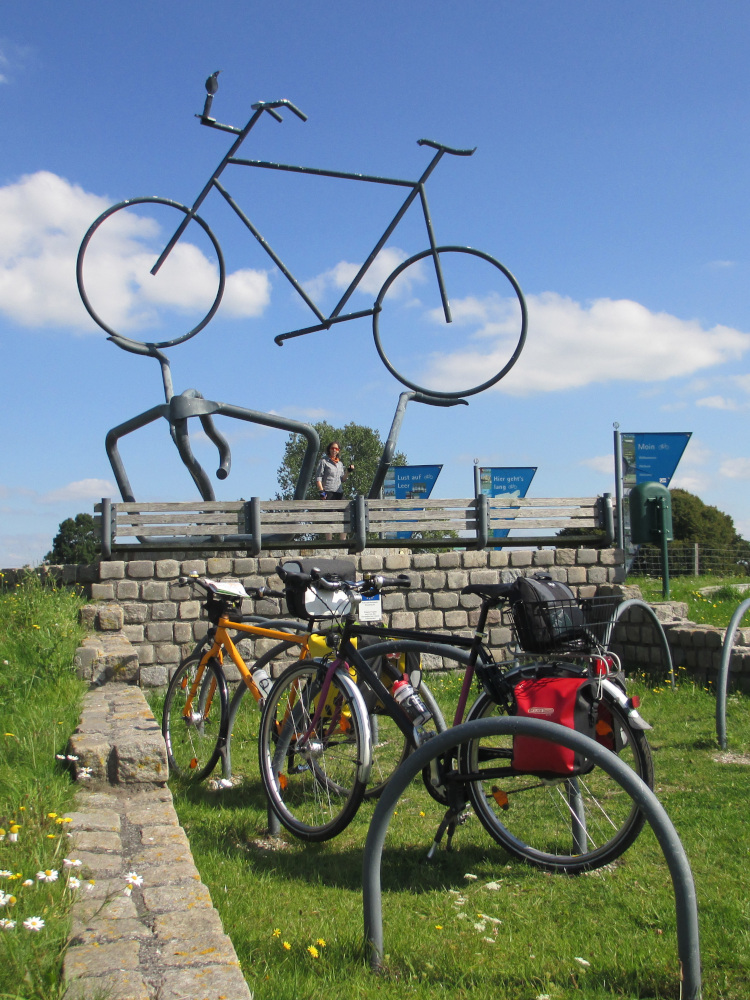Fahrrad-Rastplatz Bingum